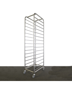 Platetralle rustfri, 15 GN1/1